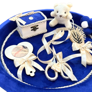 Set tavita mot din catifea si accesorii din lemn, Casa & Stil de viata, Accesorii pentru echipamente de bucatarie, Accesorii de servire, Tavi, tavi de servire, Prelucrarea lemnului, Peticire, ARTYNOS