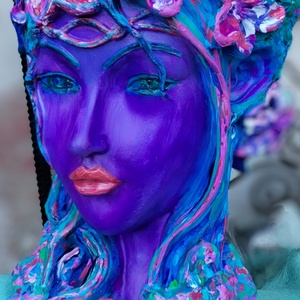 Vaza din ceramica , Casa & Stil de viata, Accesorii pentru decorat casa, Suport de flori, Vaze, Aranjament de flori, Pictura, ARTYNOS