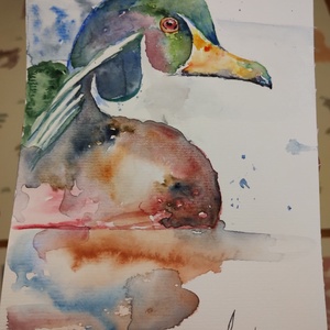 Pictura watercolor , Arte vizuale si accesorii , Picturi, Acuarele picturi, Pictura, ARTYNOS