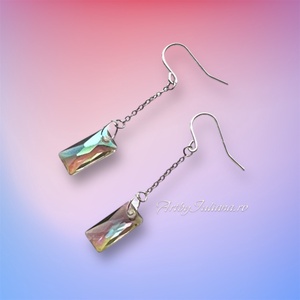 Cercei argint si cristale Swarovski  Straluceste ca o stea - Artynos.ro