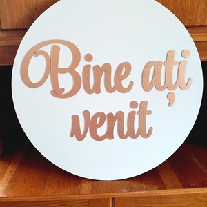 Pancarta pentru sevalet cu text personalizat, Accesorii nunta, Materiale decor pentru nunta, Decoratiuni nunta, Gravare, pirogravura, Prelucrarea lemnului, ARTYNOS