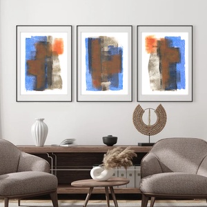 Set 3 printuri acuarela pe hartie poster acuarela print abstract decoratiune interioara design interior cadou, Casa & Stil de viata, Accesorii pentru decorat casa, Picturi murale, Postere, Fotografie, grafica, desen, ilustratie, Pictura, ARTYNOS