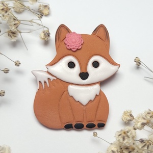 Brosa martisor Vulpita - Artynos.ro