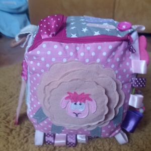 Cub moale pentru bebelusi, de la 0 luni, personalizabil, Alege culorile si exercitiile potrivite tie :) - Artynos.ro