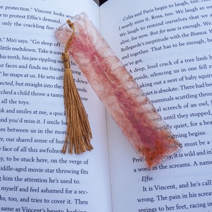 Semn de carte Handmade Rasina Flori Uscate Bookmark - F - Artynos.ro