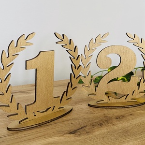 Set numere pentru masă 1-10  - Artynos.ro