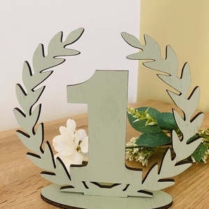 Set numere pentru masa 1-10 , Accesorii nunta, Materiale decor pentru nunta, Decoratiuni pentru masa de nunta , Prelucrarea lemnului, ARTYNOS