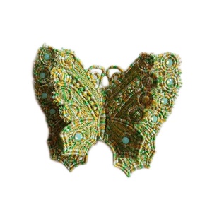 Fluture Verde Brosa  3D - Artynos.ro