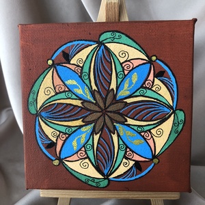 Mandala Pictata, Casa & Stil de viata, Accesorii pentru decorat casa, Decoratiuni cu tematica spirituala, Mandala, , ARTYNOS