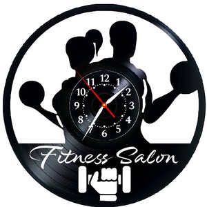 SALON FITNESS-ceas de perete, Casa & Stil de viata, Accesorii pentru decorat casa, Decoratiuni de pereti, decoratiuni suspendate, Ceasuri de perete, , ARTYNOS