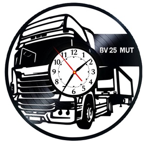 CAMION-ceas de perete (personalizabil), Casa & Stil de viata, Accesorii pentru decorat casa, Decoratiuni de pereti, decoratiuni suspendate, Ceasuri de perete, , ARTYNOS
