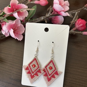 Cercei evantai miyuki, DIY - pregateste-ti singur, Modele cu margele, Altele, ARTYNOS
