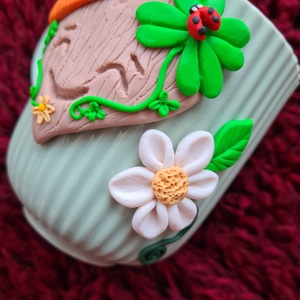 Cana decorata manual, Casa & Stil de viata, Accesorii pentru echipamente de bucatarie, Accesorii de servire, Cani, Ceramica, ARTYNOS
