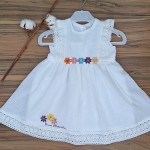 Rochita botez personalizata, Imbracaminte si moda, Haine bebelusi, haine copii, Rochii botez, Cusatura, Crosetat, ARTYNOS