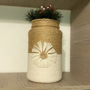 Vaza decorativa , Casa & Stil de viata, Accesorii pentru decorat casa, Suport de flori, Vaze, Impletitura, Altele, ARTYNOS