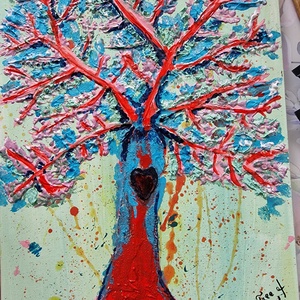 Tree of Life, Casa & Stil de viata, Accesorii pentru decorat casa, Picturi murale, Tablouri/picturi pe panza, Pictura, ARTYNOS