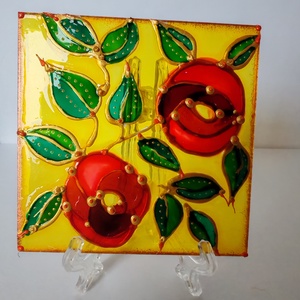 Pictura pe sticla , Accessorii si unelte, Obiecte de decorare, Sticla, Arta de sticla, Obiecte pictate, ARTYNOS