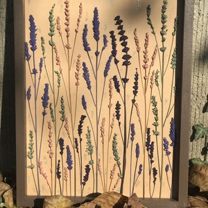Tablou lavanda colorata, Casa & Stil de viata, Accesorii pentru decorat casa, Decoratiuni de masa si decoratiuni pentru rafturi , Florarii si gradini de sticle, Aranjament de flori, ARTYNOS