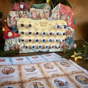 Micul spiridus calendar de advent - Artynos.ro