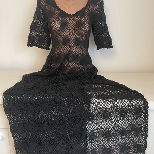 Rochie, Imbracaminte si moda, Haine dama, Rochie, dintr-o bucata, Crosetat, ARTYNOS