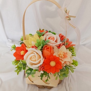 Aranjament din flori de sapun , Casa & Stil de viata, Accesorii pentru decorat casa, Suport de flori, Cutii flori, Aranjament de flori, Fabricare de sapun, ARTYNOS