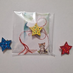 Martisor in forma de stea  - Artynos.ro