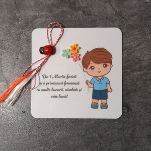Martisor magnetic personalizat  - Artynos.ro