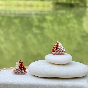 Cercei Delicate combo, Bijuterii, Cercei, Cercei si ornamente pentru urechi, Impletituri, broderie cu margele, Tesatura, ARTYNOS