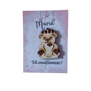 Marturie pentru botez, Jucarii si echipamente pentru copii, Cadouri baby shower, Gravare, pirogravura, ARTYNOS