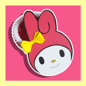 Cutie 3D origami iepuras My Melody Sanrio - Artynos.ro