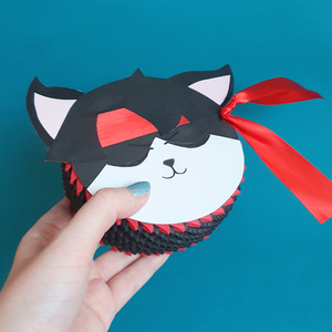 Cutie origami 3D pisica Nyasougi Ace Attorney - Artynos.ro