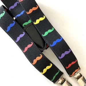 Bretele pentru copii, cu mustati multicolore, Imbracaminte si moda, Curele si catarame artizanale, Curele, , ARTYNOS