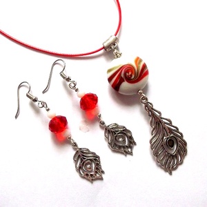 set sticla murano si cristale 46779 - Artynos.ro