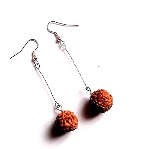 cercei Rudraksha 32217, Bijuterii, Cercei, Cercei drop, Confectionarea bijuteriilor, ARTYNOS