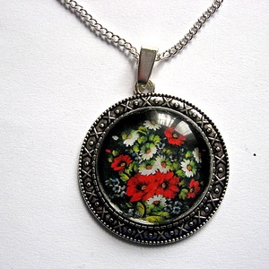 pandantiv floral 28906 - Artynos.ro