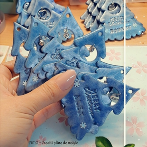 Globuri personalizate , Accesorii de Craciun, Cadou tematic de Mos Craciun, decoratiuni, Cadouri de Mos Craciun, Pictura, Lucrare cu argila, ARTYNOS
