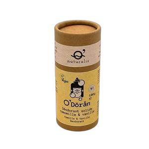 ODoran Deodorant solid musetel si vanilie, Onaturalis, pentru toate tipurile de piele, 100 g, Baie si Frumusete, Deodorant si parfum, , ARTYNOS