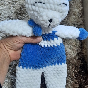 Ursulet somnila crosetat , Jucarii si echipamente pentru copii, Plusuri, Figurine de plus, Crosetat, ARTYNOS