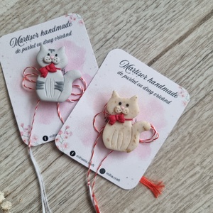 Brosa Martisor Pisicul Tomita - Artynos.ro