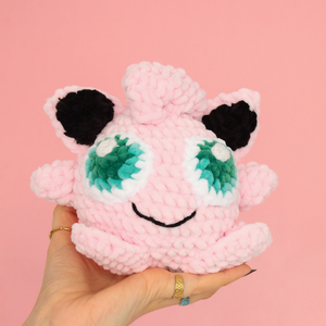 Jucarie Jigglypuff mare - Pokemon crosetat  - Artynos.ro