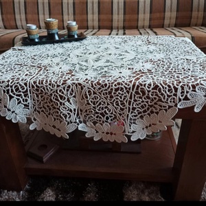 Fat de mas din dantel macrame, Casa & Stil de viata, Accesorii pentru decorat casa, Decoratiuni cu tematica spirituala, Mala, , ARTYNOS