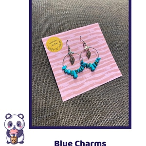 Cercei cu pietricele si charm, Bijuterii, Cercei, Cercei si ornamente pentru urechi, Confectionarea bijuteriilor, ARTYNOS