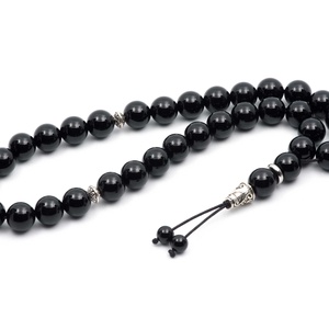 Matanii din onix negru sfere 10 mm - Artynos.ro