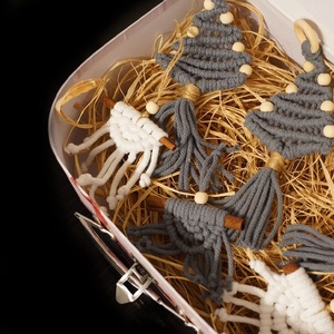 Decoratiuni macrame de Craciun - Artynos.ro