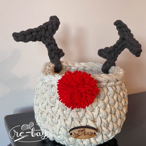 Cosulet depozitare de craciun in forma de Rudolf - Artynos.ro