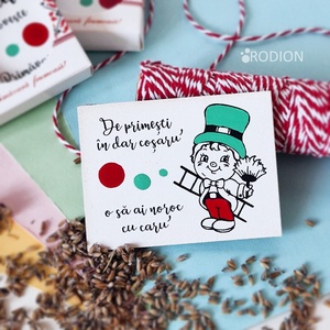 Martisoare cu magnet cosar pictate manual cu mesaje haioase handmade - Artynos.ro