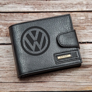 Portofel gravat - Volkswagen, Geanta si husa, Portofele, huse, suporturi, Portofel, Portofel barbati, Gravare, pirogravura, ARTYNOS