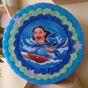 Piñata pinata piniata Lilo si Stitch , Jucarii si echipamente pentru copii, Jocuri de miscare, Arta de hartie, Produse fabricate din materiale reciclate, ARTYNOS