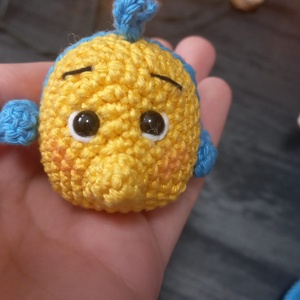 Ariel si Flounder , Jucarii si echipamente pentru copii, Jucarii si accesorii pentru copii, Papusi de joaca, Broderie, Crosetat, ARTYNOS