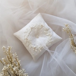 Pernuta verighete, Accesorii nunta, Accesorii de nunta, Suport verighete si perne pentru inele, Cusatura, Broderie, ARTYNOS